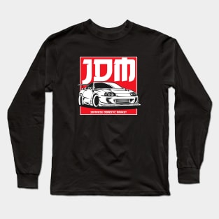 Supra 2JZ JDM Badge Tuning 90s Car Long Sleeve T-Shirt